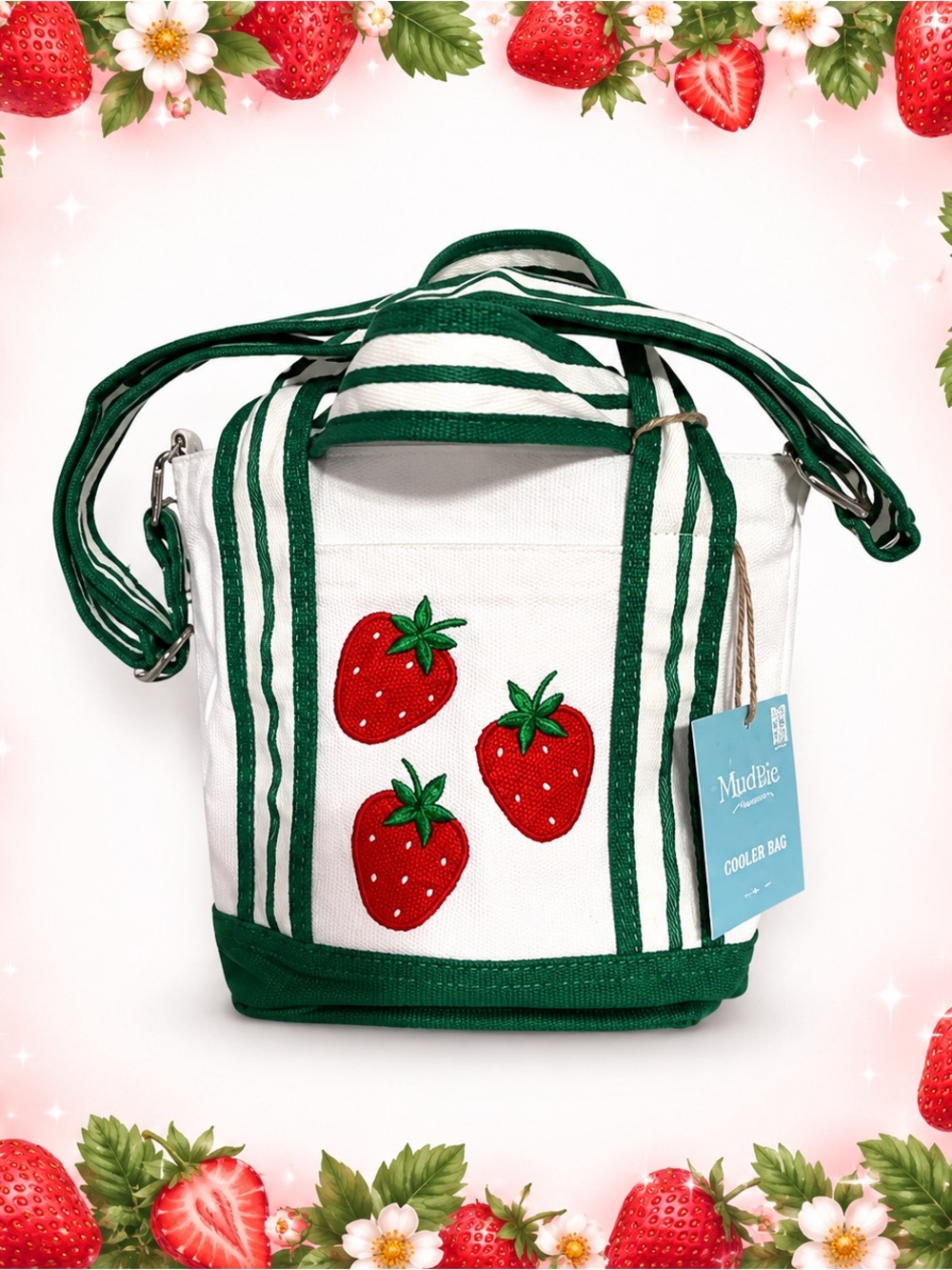Martha Stewart Canvas Reusable Tote Bag